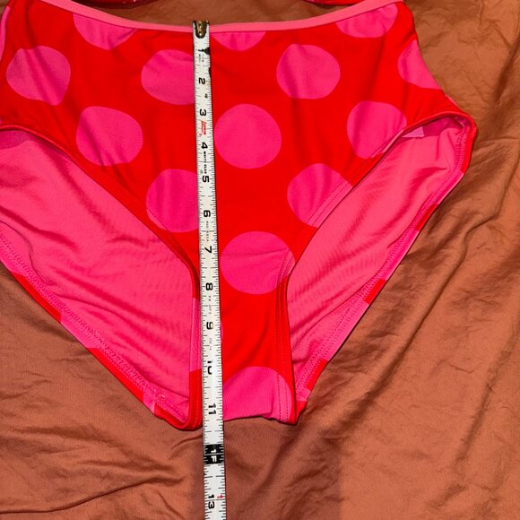 Kate Spade Polka Dot Bikini Red/Pink (Scarlet Flame) - Picture 5 of 9